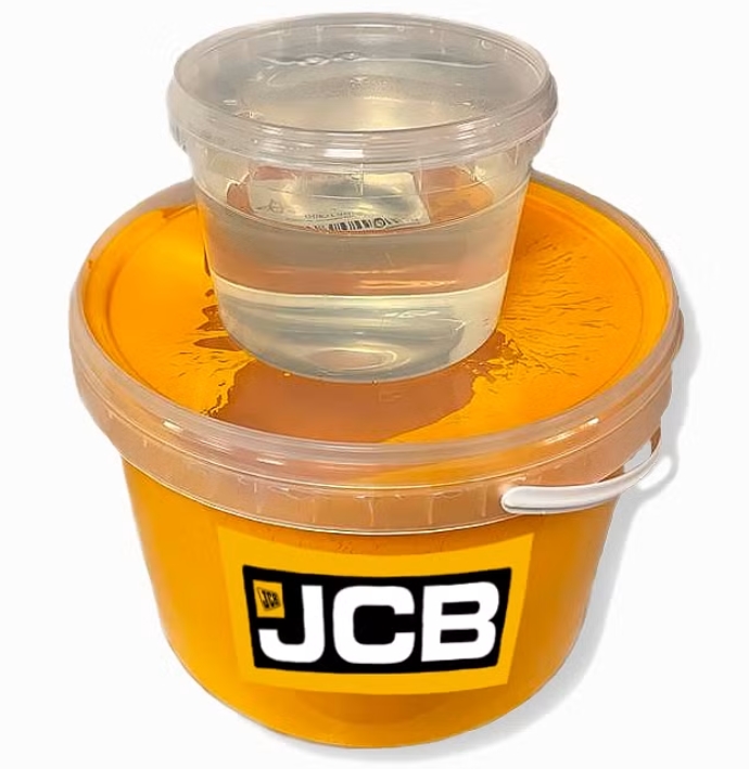 Полиуретановая желтая краска для экскаватора-погрузчика JCB 3CX, JCB 4CX